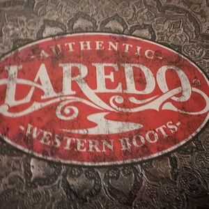 Laredo Red and Brown Western Boots